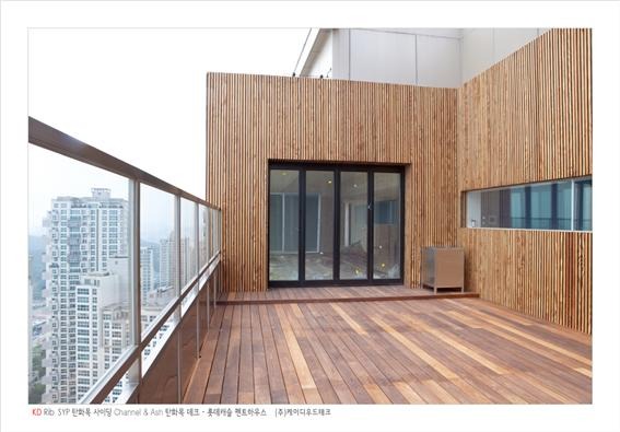 2015.7 [시공갤러리] 롯데캐슬 36층 펜트하우스에 설치된 'KD리브' 탄화목 [ 케이디리브 ] 8.jpg