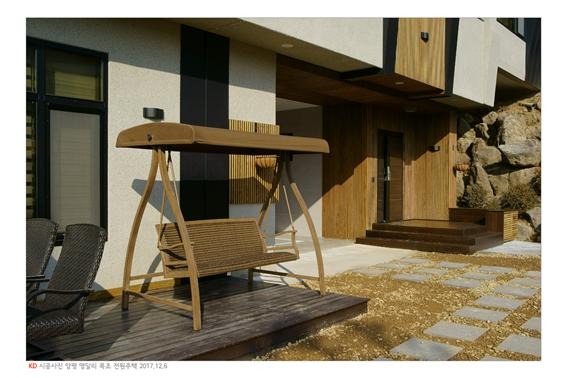 2017.12 [시공갤러리] 명품 전원주택 완공, 양평 서종면 명달리, 케이디우드테크의 탄화목과 오동나무 루버로 설계디자인 11.jpg