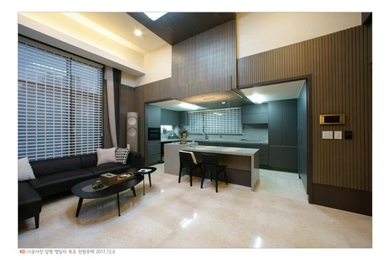 2017.12 [시공갤러리] 명품 전원주택 완공, 양평 서종면 명달리, 케이디우드테크의 탄화목과 오동나무 루버로 설계디자인 2 9.jpg