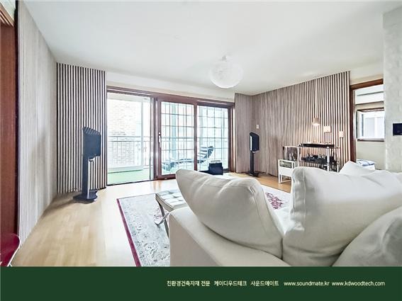 2021.7 [시공갤러리] [ 사운드메이트 ] 어쿠스틱보드 음향판, 신혼집 거실인인테리어 진행 중 7.jpg