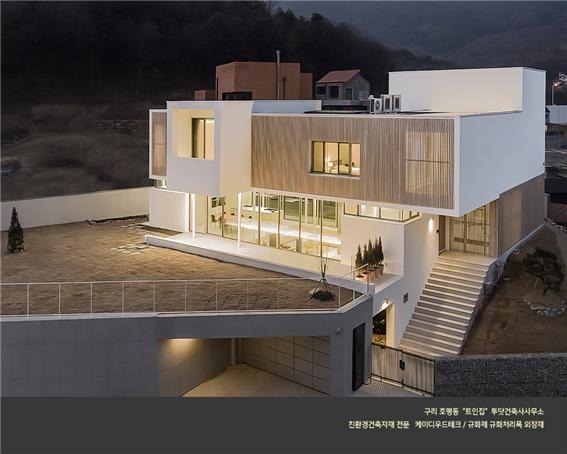 2022.6 [시공갤러리] [ 오르가노 규화제 - 목재외벽 보호재 ] 호평동 전원주택 '트인집' 규화처리 목재로 입주 완료 - 투닷건축사사무소, 춘건축 10.jpg