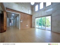 2013.11 [시공갤러리] 친환경 전원주택, 목조주택에 거실 인테리어 아트월 [로그패널] 6.jpg