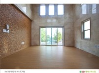 2013.11 [시공갤러리] 친환경 전원주택, 목조주택에 거실 인테리어 아트월 - 로그패널 5.jpg